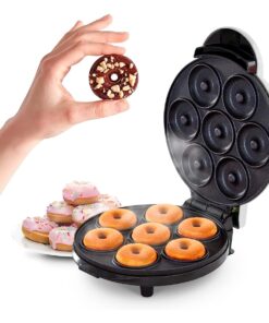 Máquina para Donas Caseras Antiadherente 7 Porciones