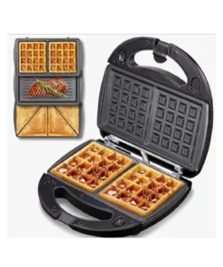Sanduchera Waflera Tostadora 3 En 1 Prom