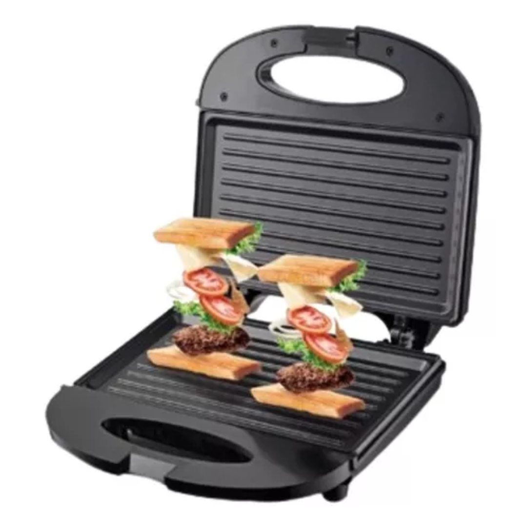 Sanduchera Parrilla Antiadherente 2 en 1