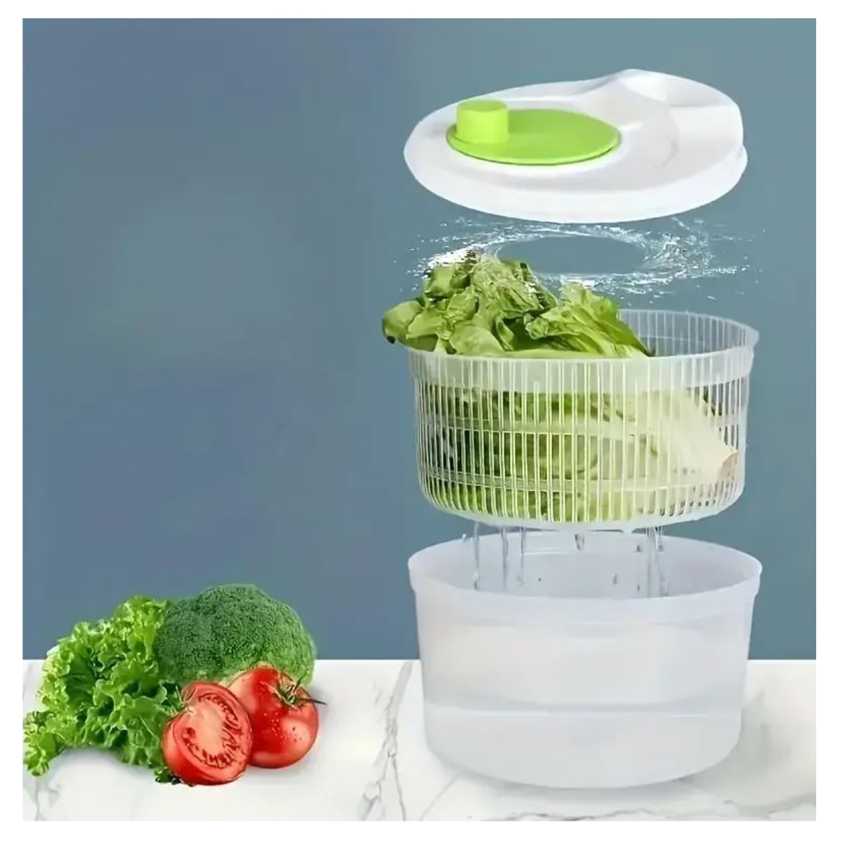 Centrifugadora de Verduras y Ensaladas Manual - Image 4