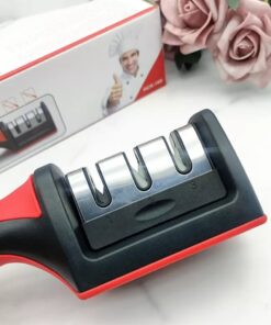 Alternative view of Afilador De Cuchillos Tijera Acero Mango