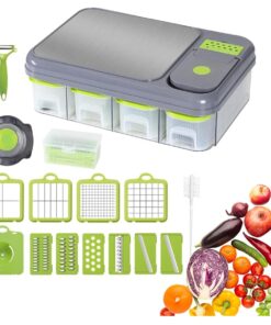Cortador de Verduras Mandolina 28 Funciones