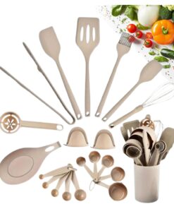Set de Utensilios de Cocina de Silicona 21 Piezas