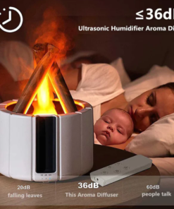 Alternative view of Humidificador Difusor con Efecto de Llama