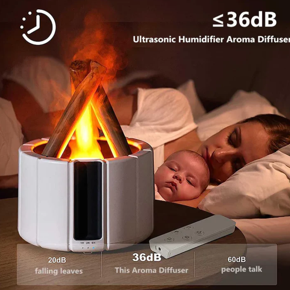 Humidificador Difusor con Efecto de Llama - Image 2