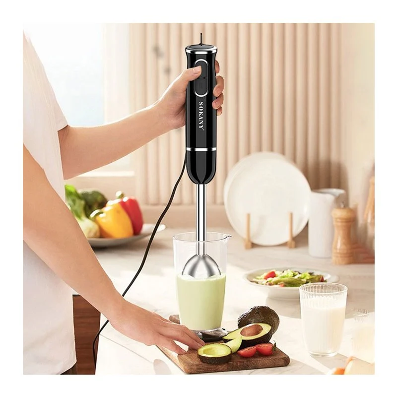 Batidora de Mano Acero Inoxidable 300 W 2 Velocidades